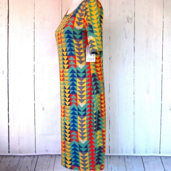 NWT Colorful LulaRoe Julia Medium - Picture 4 of 8